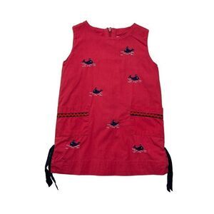 Jeanine Johnsen Girl's‎ Whale Embroidered Dress